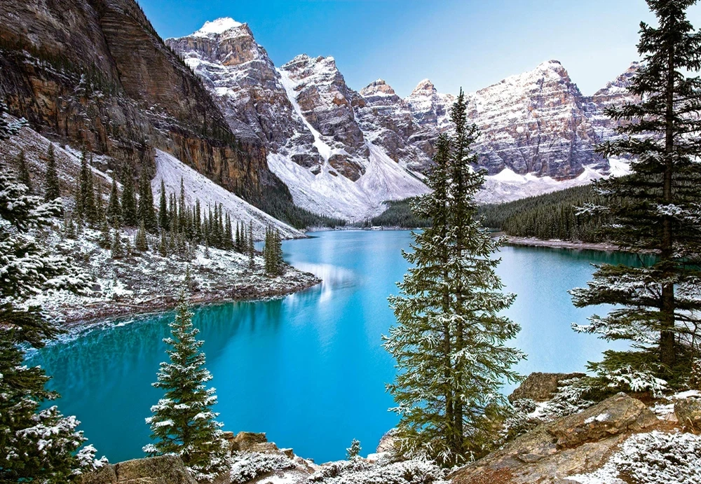 Puzzle 1000 elem. JEWEL OF THE ROCKIES , CANADA