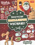 Etykiety. Trefiliki Ratują Święta. Świąteczne naklejkowe wycinanki