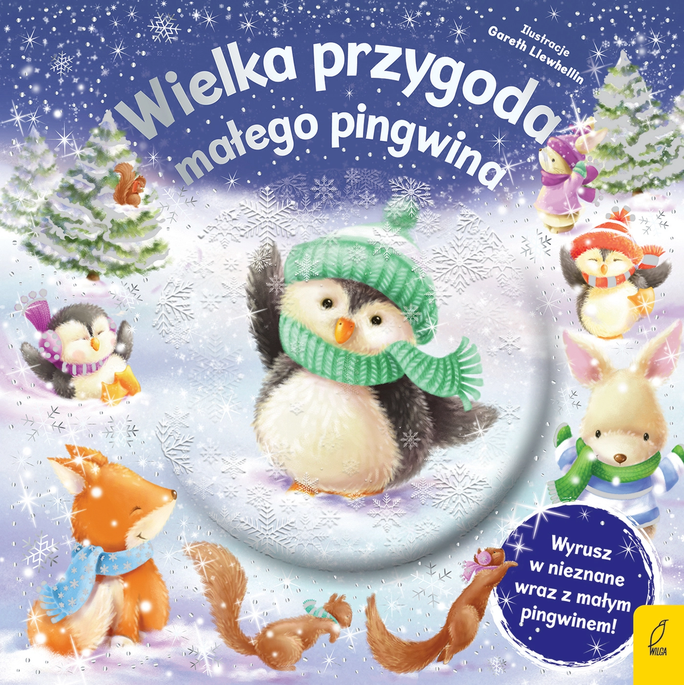 Wielka przygoda małego pingwina. Książki ze śnieżną kulą