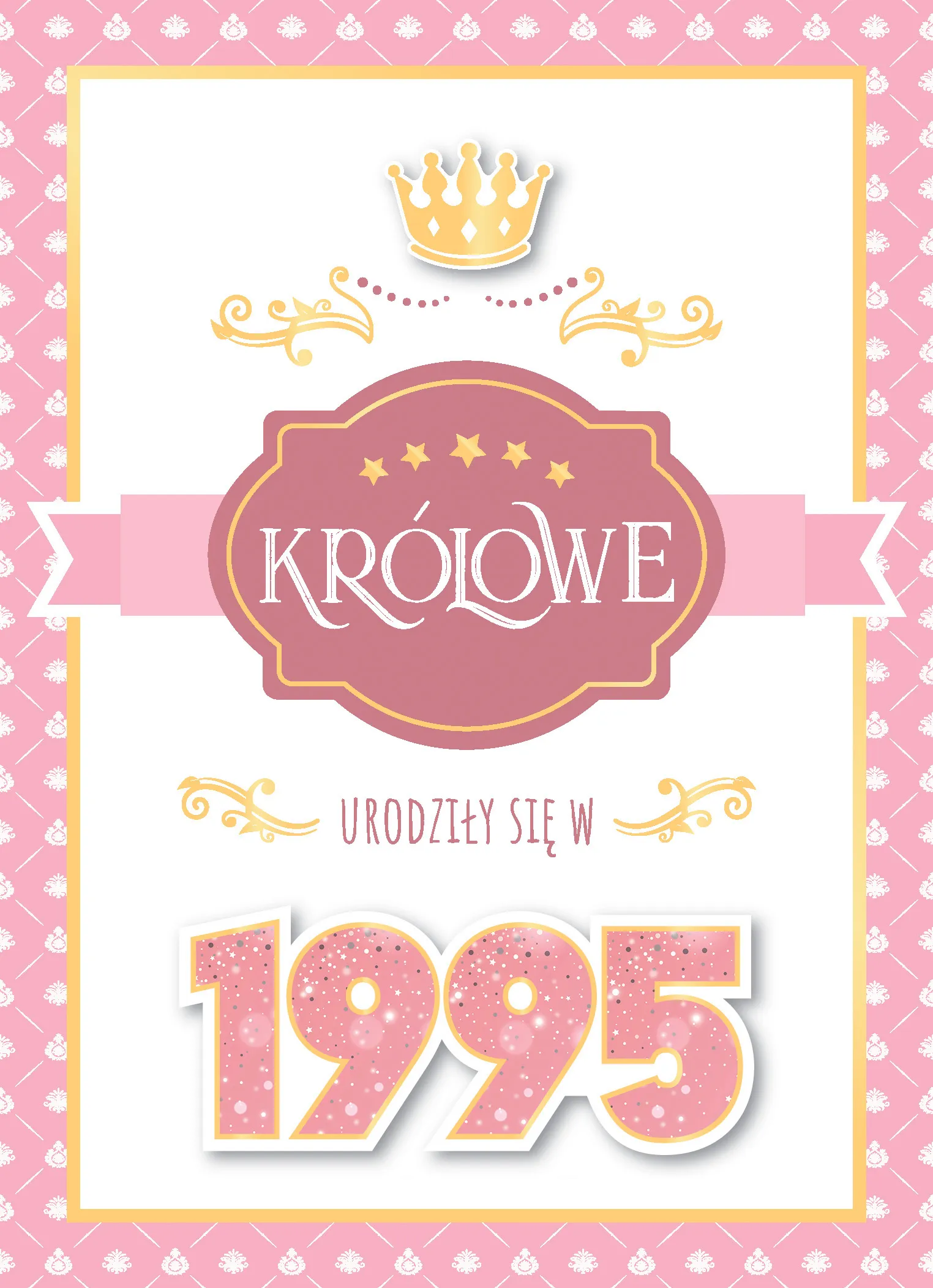 Karnet GM Rocznik 30 Urodziny Królowe urodziły się w 1995 GM-1145