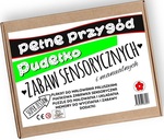 Pełne przygód pudełko zabaw sensorycznych i manualne