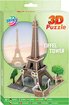 Puzzle piankowe  3D Wieża Eiffla