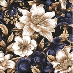 Serwetki Lunch Maki - Decorative Flower Wallpaper SLOG059601