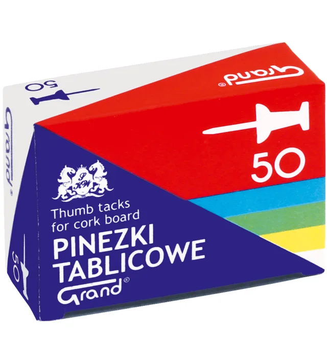 Pinezki TABLICOWE GRAND op.50szt