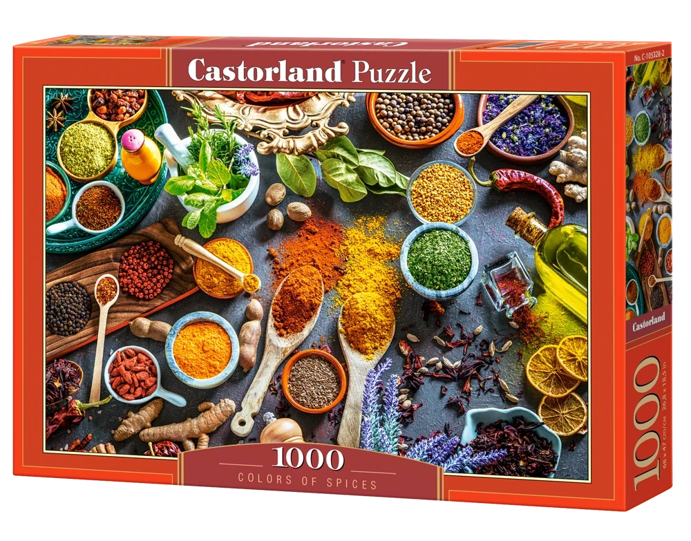 Puzzle 1000 elem. Colors of Spices