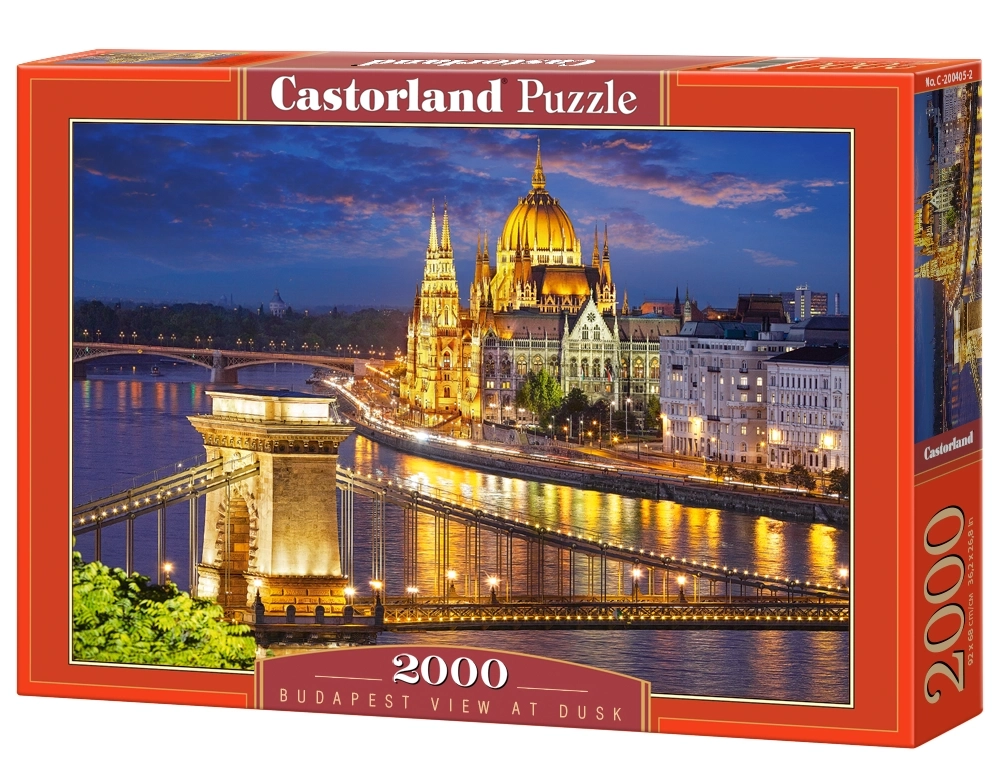 Puzzle 2000 BUDAPEST VIEW AT DUSK