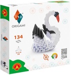 Origami 3D Łabędź