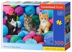 Puzzle 300 elementów. Kittens in Yarn Store