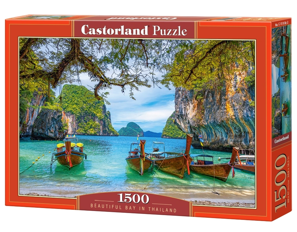 Puzzle 1500 elem. Beautiful Bay in Thailand