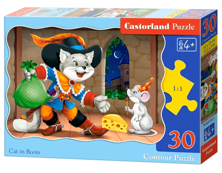 Puzzle 30 elem. Cat in Boots