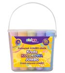 KREDA CHODNIKOWA  JUMBO KOLOROWA W WIADERKU