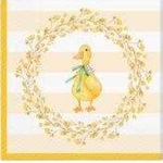 Serwetka Lunch Decor Duck with Wreath 33x33 20szt./op.