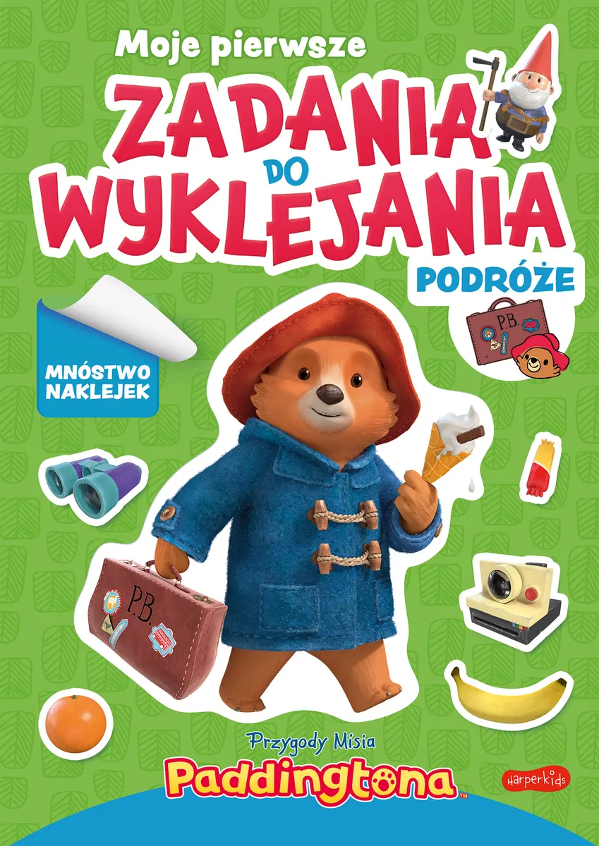 Przygody Misia Paddingtona. Moje pierwsze zadania do wyklejania. Podróże
