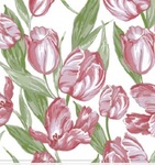 Serwetka Lunch Pink Tulips Wallpaper SDWI007002