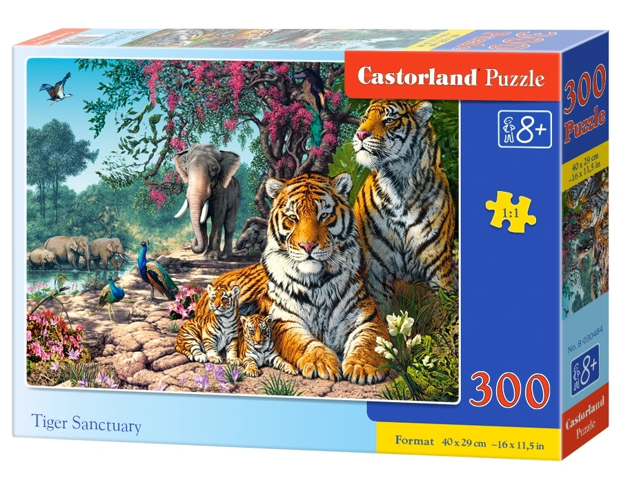 Puzzle 300 elem. Tiger Sanctuary