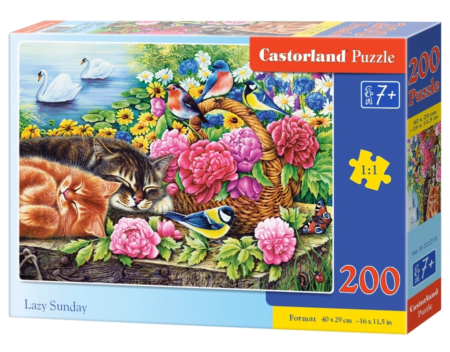 Puzzle 200 elem Lazy sunday