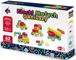 KLOCKI MAŁYCH GENIUSZY -SOFT 62 EL