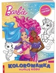 BARBIE DREAMTOPIA. KOLOROWANKA WEDŁUG KODU