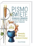 Biblia Tysiąclecia Pismo Święte Starego  i Nowego Testamentu (duża TW obwoluta Pamiatka I Komuni Św. )