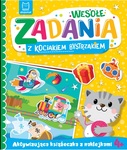 Wesołe zadania z kociakiem bystrzakiem. Aktywizująca książeczka z naklejkami 4+