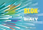 Blok techniczny A3 biały 10 kartek 10szt/opak