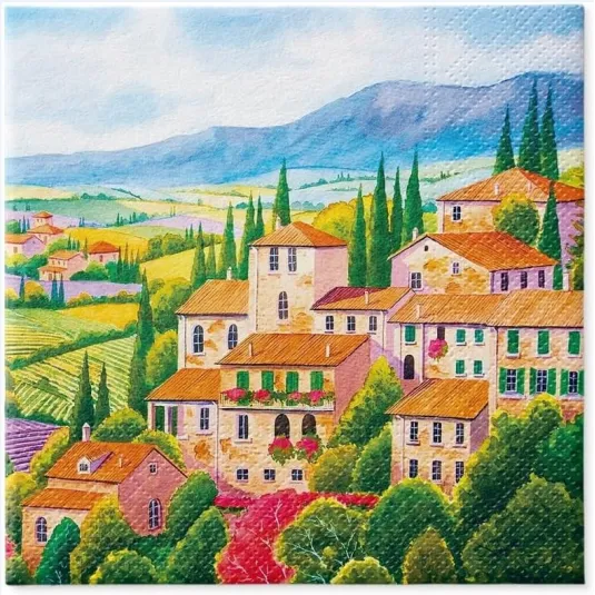 Serwetka Lunch Decor Italian Countryside 33x33 20szt./op.