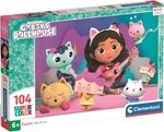 Puzzle 104 elem Koci Domek Gabi
 25033