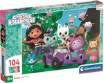 Puzzle 104 elem Koci Domek Gabi
 25034