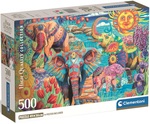 Puzzle 500 elem HQC Elephant"s carnival 35578