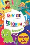 Baw się i koloruj. Dinozaury