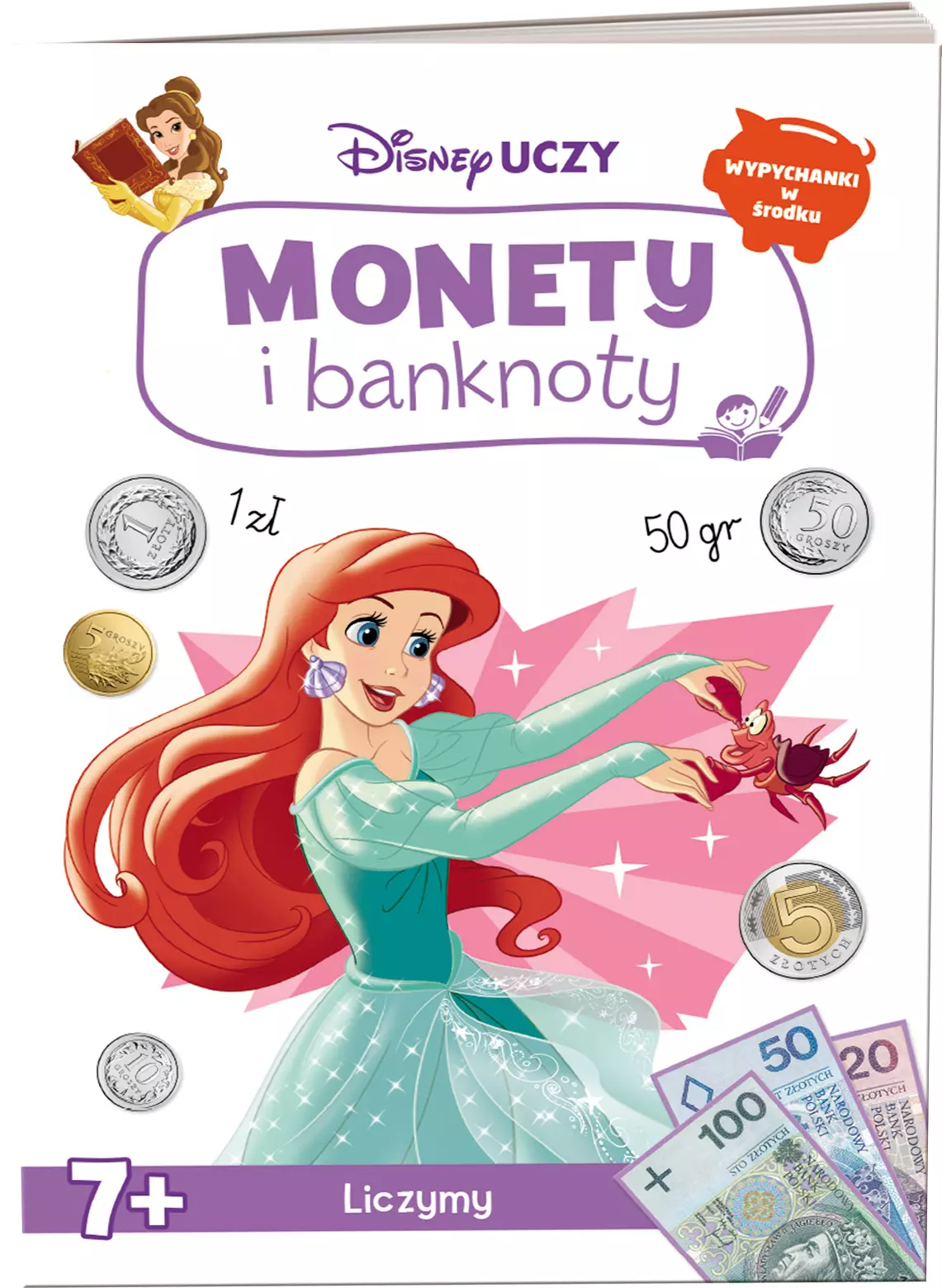 Disney Uczy. Monety i banknoty. Księżniczka