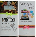 Karnet DL Dzień dziecka z tasiemką mix 2 wzorów