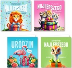 Karnet KW Urodziny, zwierzaki mix