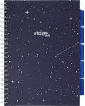 Kołozeszyt STRIGO PADS Project Book A4 kratka konstelacje kosmos
