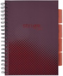 STRIGO PADS floral b5 kratka bordowy 100k 80g