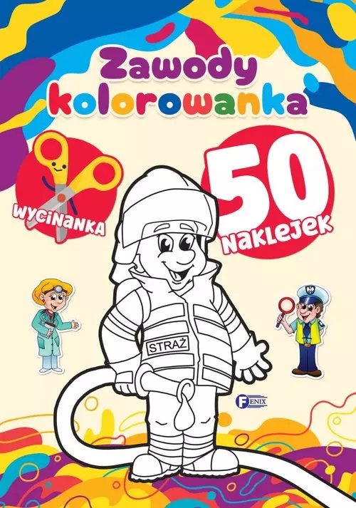Kolorowanka zawody 50 naklejek