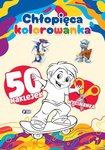 Kolorowanka chłopięca 50 naklejek