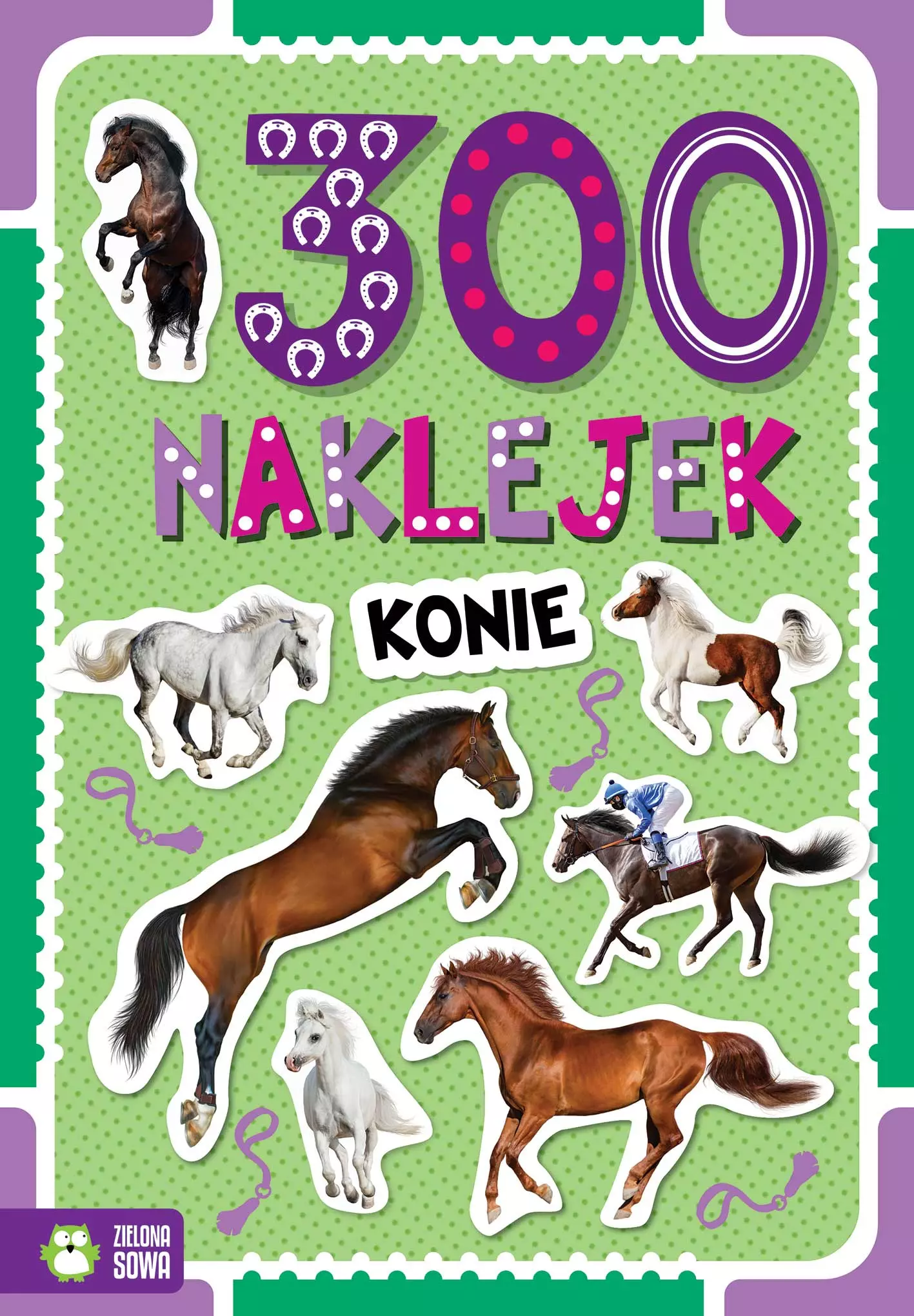  Konie.300 naklejek