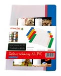 Okładka na zeszyt A5 PVC 8 szt + naklejki
 0402-0005-99