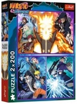 Puzzle 2x 200 Ninja z Wioski Ukrytego Liścia