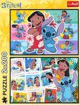 Puzzle 2x200 Wesołe życie STITCHA