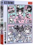 Puzzle 2x200 Psoty KUROMI