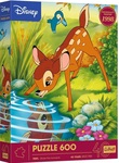 Puzzle 600 elem  40-lecie TREFL Bambi