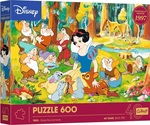 Puzzle 600 elem  40-lecie TREFL Królewna Śnieżka