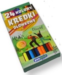 Kredki ołówkowe 24 kolory premium