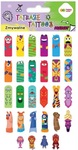 Tatuaże zmywalne Fingers Tattoo HAPPY COLOR 100x200 mm