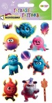 Tatuaże zmywalne Monsters  HAPPY COLOR 100x200 mm