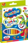 Flamastry 12 kolorów Bambino  (  pisaki )