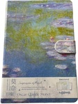 Notes z zapięciem B6 128 kartek Monet Lilie wodne II
