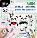 Panda gumka i temperówka Kidea